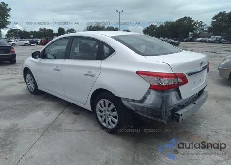 2013 Nissan Sentra Sv z USA, uszkodzony, nr VIN 3N1AB7AP8DL773846
